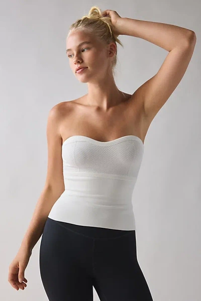 Out From Under Jade Seamless Knit Cutout Tube Top In White, Women's At Urban Outfitters