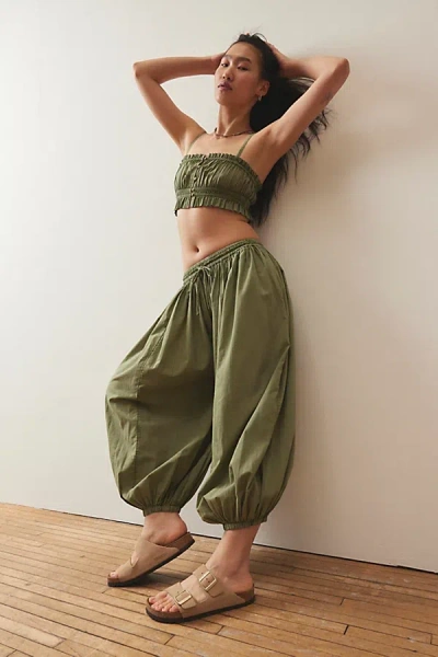 Out From Under Jasmine Balloon Pant In Olive, Women's At Urban Outfitters In Green