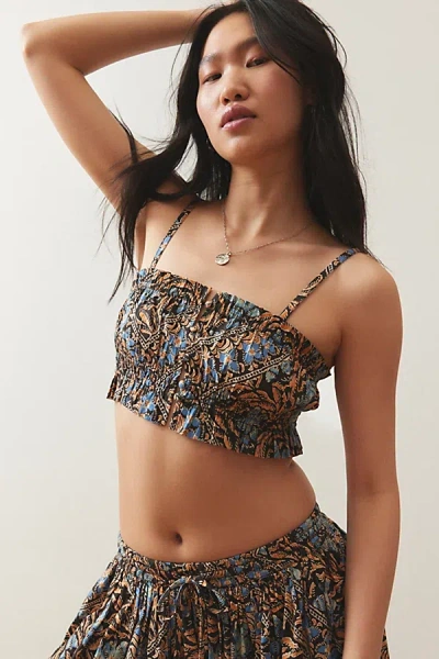 Out From Under Jasmine Cropped Cami In Brown, Women's At Urban Outfitters