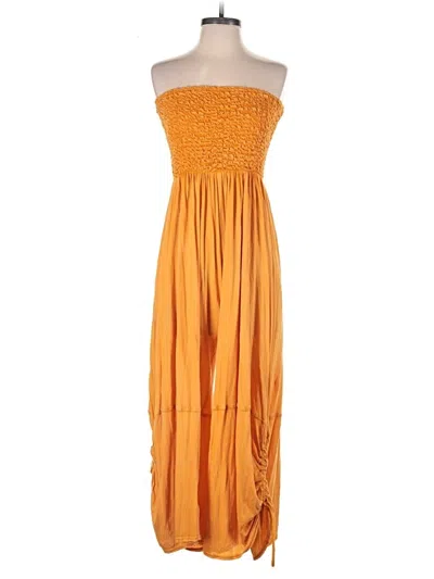 Pre-owned Out From Under Jumpsuit In Orange