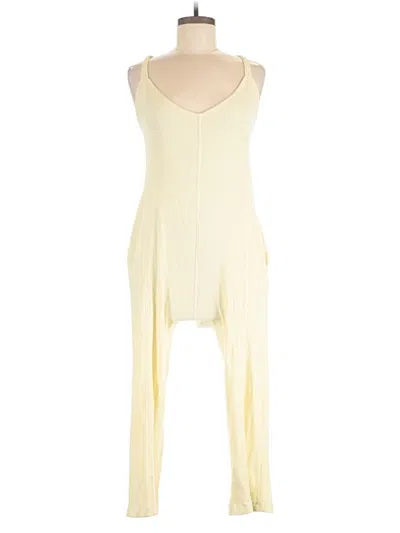 Pre-owned Out From Under Jumpsuit In White