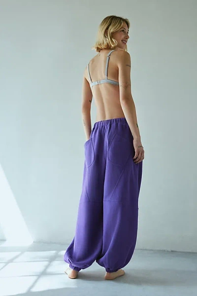 Out From Under Kai Extreme Barrel Joggers Pant In Purple, Women's At Urban Outfitters In Purple
