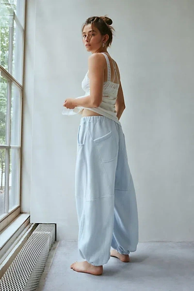 Out From Under Kai Extreme Barrel Joggers Pant In Sky, Women's At Urban Outfitters In Sky