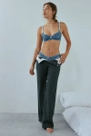 Out From Under Karlie Lace Demi Bra In Blue, Women's At Urban Outfitters