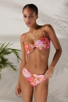 Out From Under Kelly High-cut Bikini Bottom In Pink, Women's At Urban Outfitters In Pink