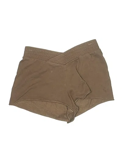 Pre-owned Out From Under Khaki Shorts In Brown
