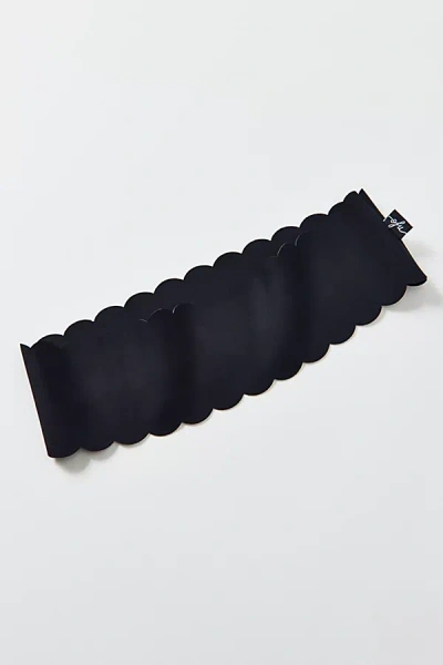Out From Under Kit Scalloped Soft Headband In Black, Women's At Urban Outfitters