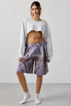Out From Under Let's Dip French Terry Baggy Sweat Short In Assorted, Women's At Urban Outfitters In Multi