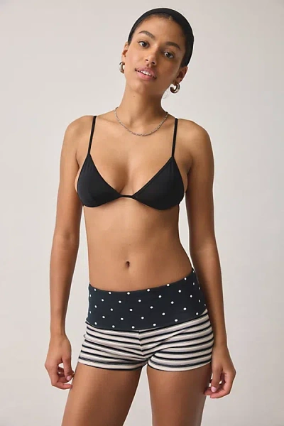Out From Under Lexi Micro Mesh Triangle Bralette In Black, Women's At Urban Outfitters