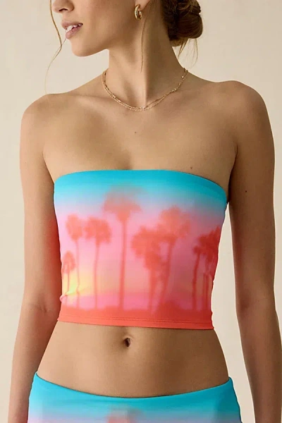 Out From Under Lila Cropped Tube Top In Assorted, Women's At Urban Outfitters In Multi