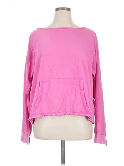 Pre-owned Out From Under Long Sleeve T-shirt In Pink