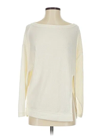 Pre-owned Out From Under Long Sleeve T-shirt In White