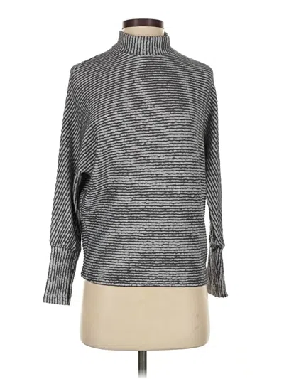 Pre-owned Out From Under Long Sleeve Turtleneck In Gray