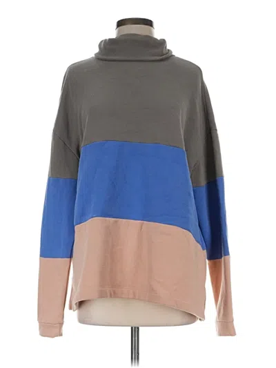 Pre-owned Out From Under Long Sleeve Turtleneck In Gray
