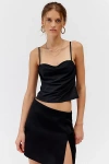 Out From Under Mesh Balconette Bra Cami In Black, Women's At Urban Outfitters