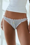 Out From Under Mesh Cheeky Undie In Sky, Women's At Urban Outfitters