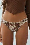 Out From Under Mesh Cheeky Undie In Spotty Cow, Women's At Urban Outfitters