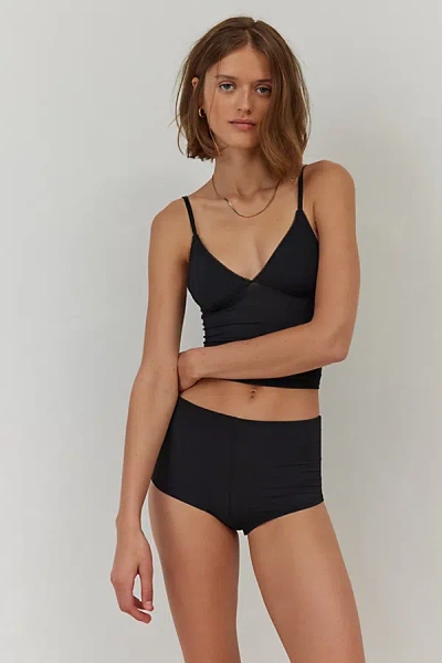 Out From Under Mesh Hotpant In Black, Women's At Urban Outfitters