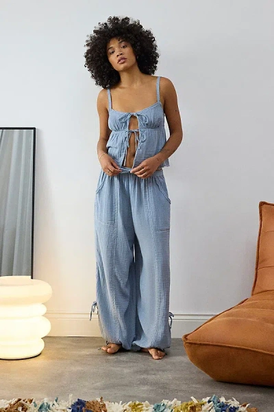 Out From Under Mila Pant In Light Blue, Women's At Urban Outfitters