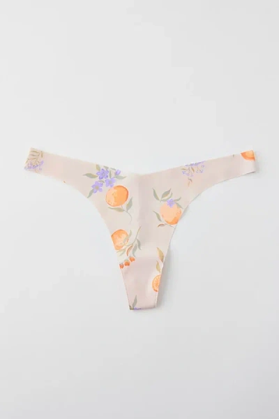 Out From Under Mini Thong In Orange, Women's At Urban Outfitters