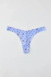 Out From Under Mini Thong In Red Roses, Women's At Urban Outfitters