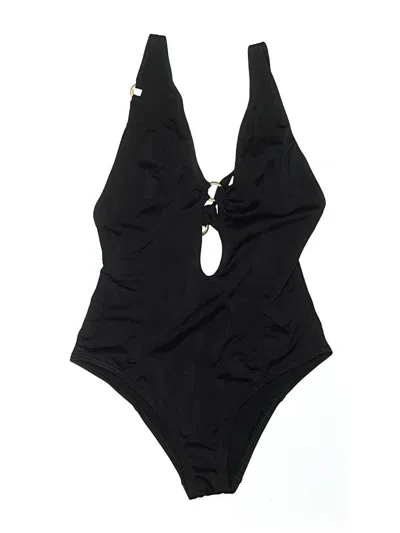 Pre-owned Out From Under One Piece Swimsuit In Black