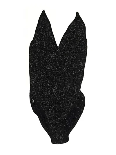 Pre-owned Out From Under One Piece Swimsuit In Black