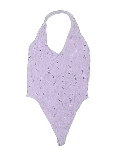 Pre-owned Out From Under One Piece Swimsuit In Purple