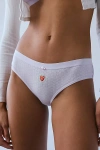 Out From Under Perfect Pointelle Bikini Undie In Strawberry Crest, Women's At Urban Outfitters