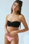 Out From Under Piper Pinch-front Bandeau Bra Top In Black, Women's At Urban Outfitters