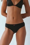 Out From Under Perfect Pointelle Bikini Undie In Black, Women's At Urban Outfitters In Black