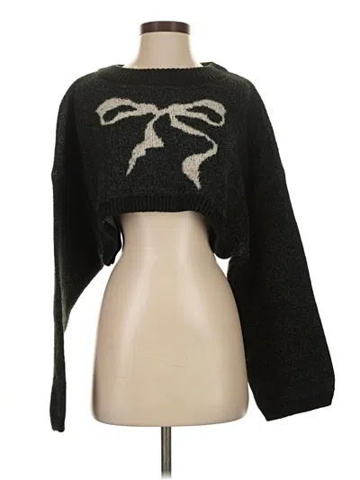 Pre-owned Out From Under Pullover Sweater In Black