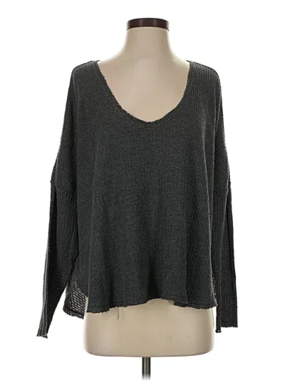Pre-owned Out From Under Pullover Sweater In Black