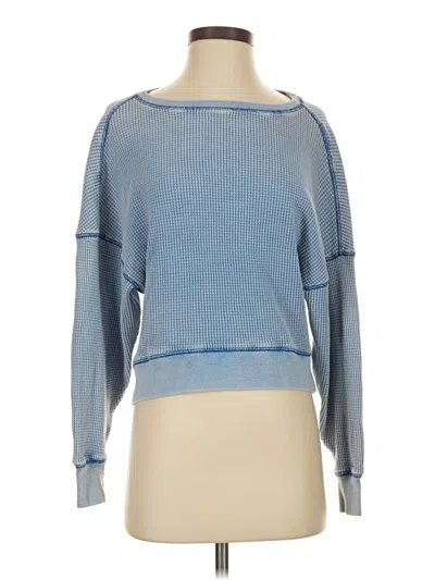 Pre-owned Out From Under Pullover Sweater In Blue