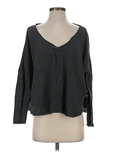 Pre-owned Out From Under Pullover Sweater In Gray