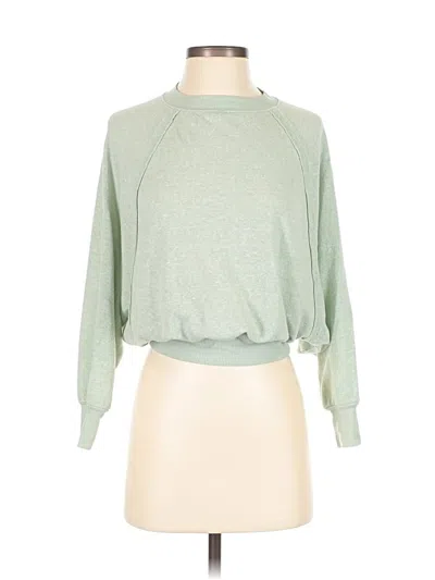Pre-owned Out From Under Pullover Sweater In Green