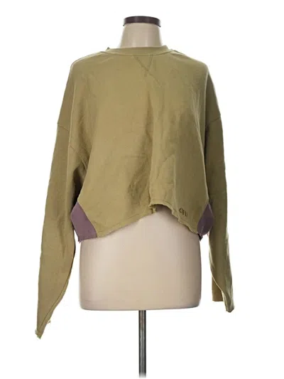 Pre-owned Out From Under Pullover Sweater In Green
