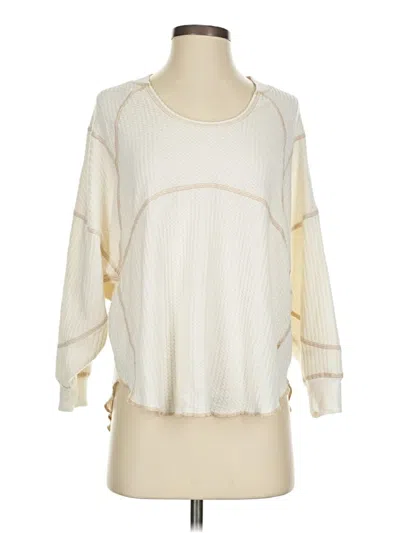 Pre-owned Out From Under Pullover Sweater In Ivory