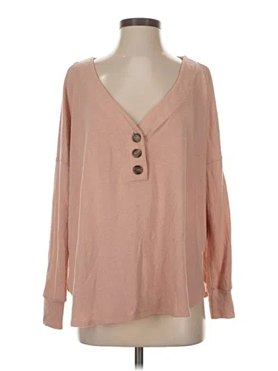 Pre-owned Out From Under Pullover Sweater In Pink