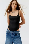 Out From Under Quinn Bodysuit In Black, Women's At Urban Outfitters