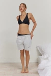 Out From Under Ribbed Base Layer Plunge Bra In Black, Women's At Urban Outfitters
