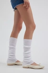 Out From Under Ribbed Knit Leg Warmer In Ivory, Women's At Urban Outfitters