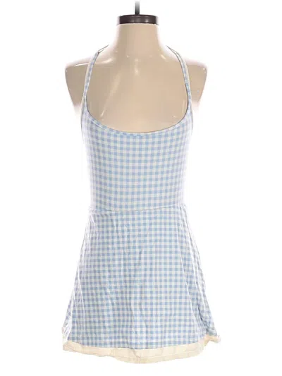 Pre-owned Out From Under Romper In Blue