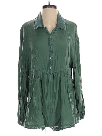 Pre-owned Out From Under Romper In Green