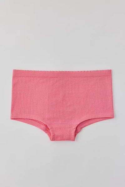 Out From Under Seamless Boyshort Undie In Pink, Women's At Urban Outfitters In Pink