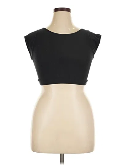 Pre-owned Out From Under Short Sleeve T-shirt In Black
