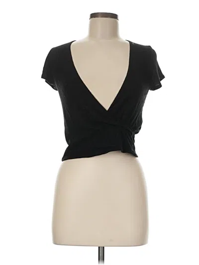 Pre-owned Out From Under Short Sleeve T-shirt In Black