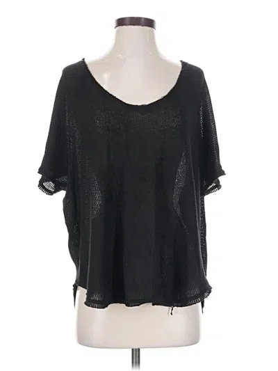 Pre-owned Out From Under Short Sleeve T-shirt In Black