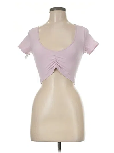 Pre-owned Out From Under Short Sleeve T-shirt In Pink