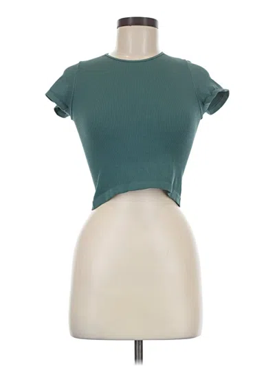 Pre-owned Out From Under Short Sleeve T-shirt In Teal
